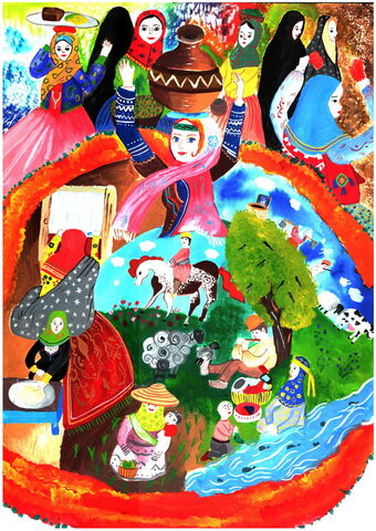 دو نشان و ۵ دیپلم افتخار سهم کودکان هنرمند فارسی از مسابقه‌ی نقاشی تاشکند