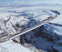 نامگذاری مرتفع‌ترین پل آزادراهی ایران به نام سردار ملی