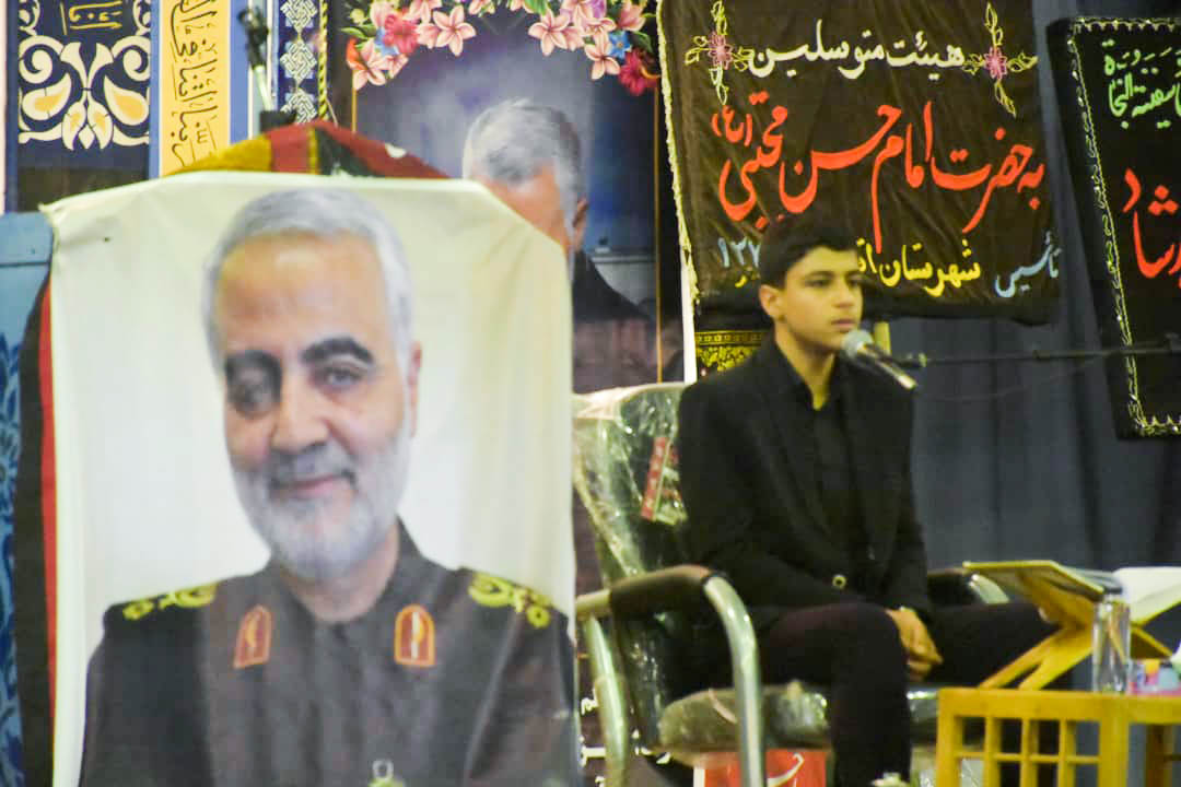 مراسم بزرگداشت سردارشهید سلیمانی در اقلید برگزارشد+تصاویر