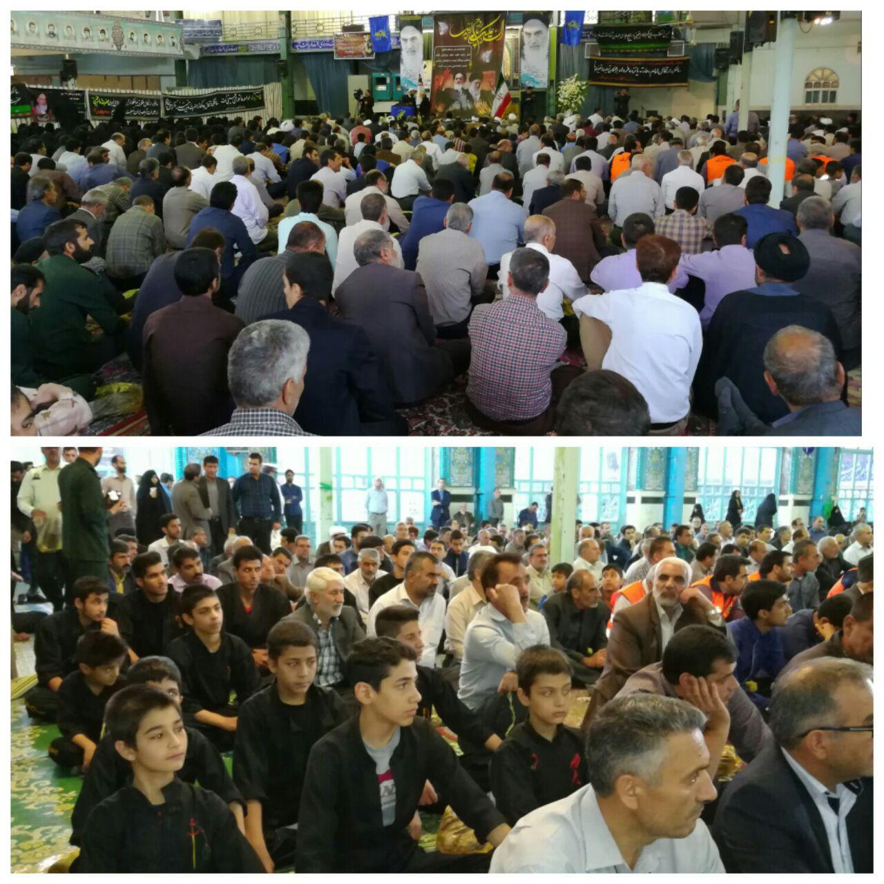 حضور پرشور و گسترده جامعه ورزش اقلید در مراسم ارتحال امام خمینی (ره)