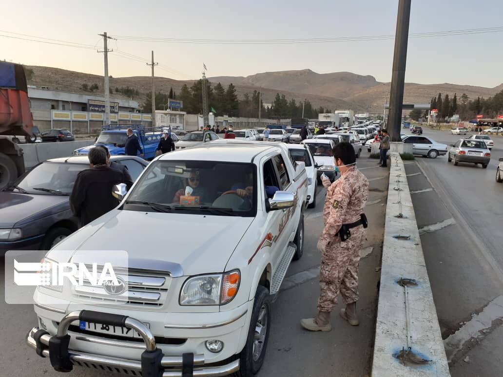 خودروهای بی توجه به طرح محدودیت تردد در فارس، جریمه و توقیف می‌شوند